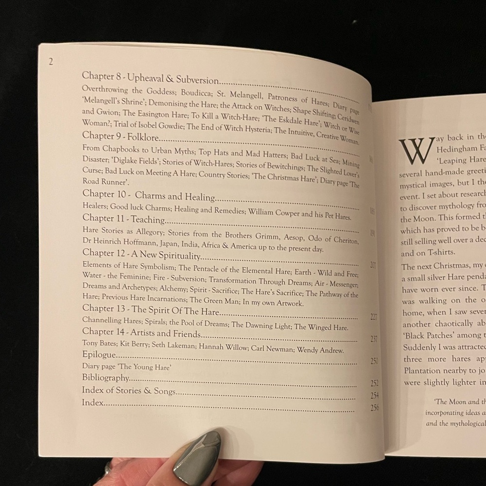 Spirit of the Hare book Folklore Mythology  by Karen Cater - Picture 8 of 11